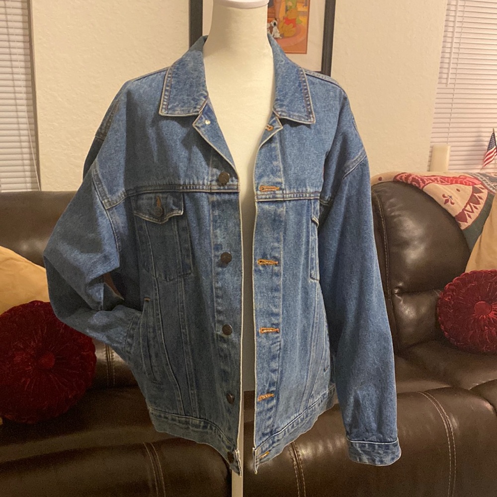 Planet Hollywood - Seattle jean jacket XL vintage circa 1990